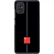 Samsung Galaxy A51 Case Hülle - Kanton SZ schwarz