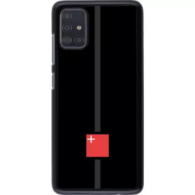 Samsung Galaxy A51 Case Hülle - Kanton SZ schwarz