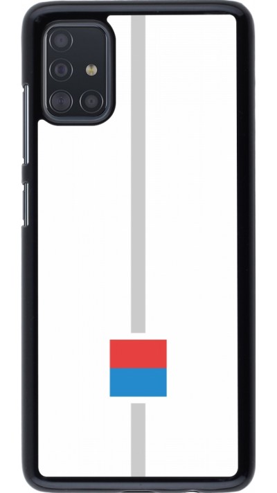 Samsung Galaxy A51 Case Hülle - Kanton TI weiss