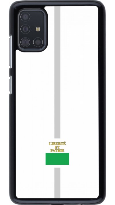 Samsung Galaxy A51 Case Hülle - Kanton VD weiss