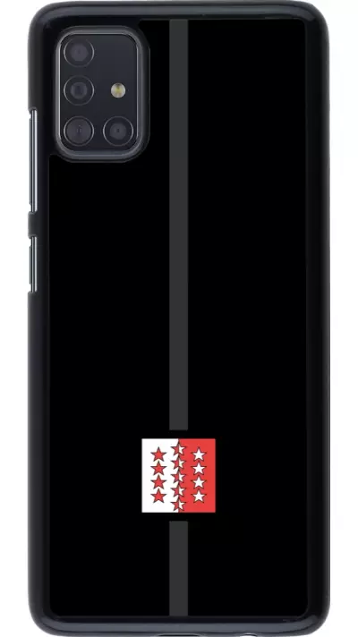 Samsung Galaxy A51 Case Hülle - Kanton VS schwarz