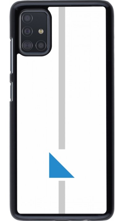 Samsung Galaxy A51 Case Hülle - Kanton ZH weiss