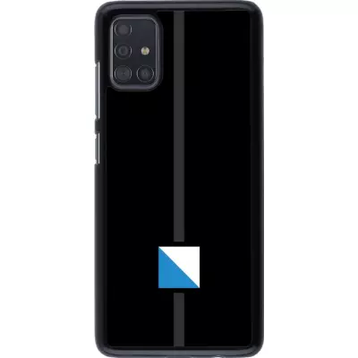 Samsung Galaxy A51 Case Hülle - Kanton ZH schwarz