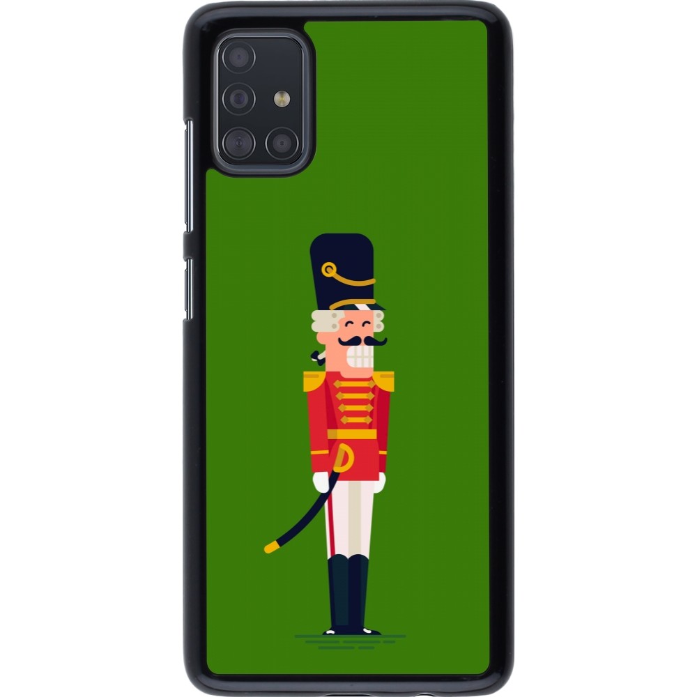Coque Samsung Galaxy A51 - Christmas 25 Nutcracker Green