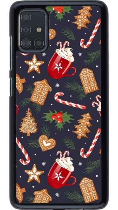 Coque Samsung Galaxy A51 - Christmas 25 Pattern Gingerbread House
