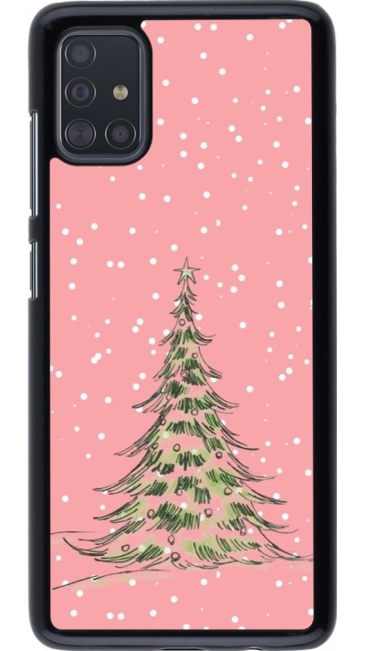 Coque Samsung Galaxy A51 - Christmas 25 Pink Tree
