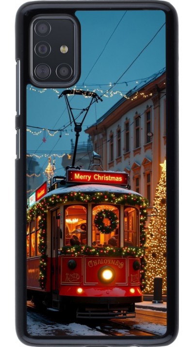 Coque Samsung Galaxy A51 - Christmas 25 Xmas Train