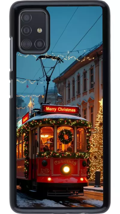 Samsung Galaxy A51 Case Hülle - Christmas 25 Xmas Train
