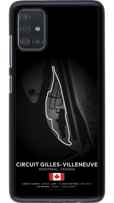 Samsung Galaxy A51 Case Hülle - F1 Track 2025 Canada
