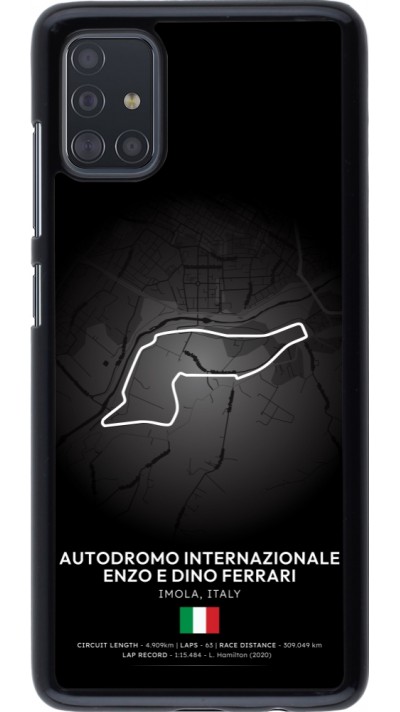 Samsung Galaxy A51 Case Hülle - F1 Track 2025 Emilia-Rogmana
