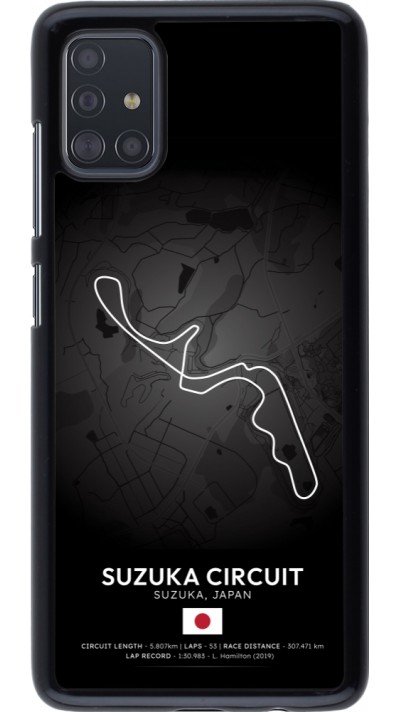 Samsung Galaxy A51 Case Hülle - F1 Track 2025 Japan