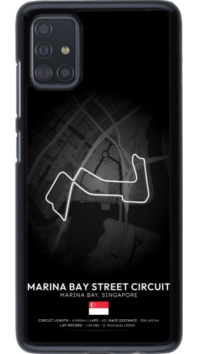 Samsung Galaxy A51 Case Hülle - F1 Track 2025 Singapore