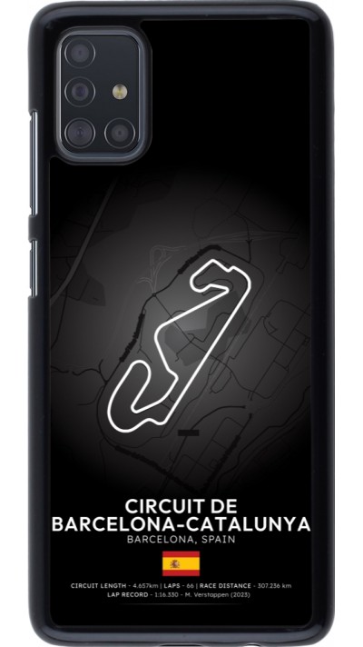 Samsung Galaxy A51 Case Hülle - F1 Track 2025 Spain