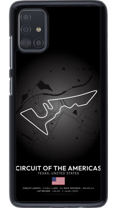Samsung Galaxy A51 Case Hülle - F1 Track 2025 United States