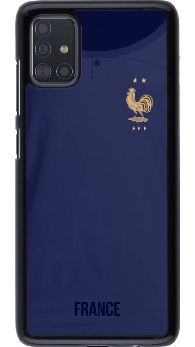 Samsung Galaxy A51 Case Hülle - Frankreich 2022 personalisierbares Fussballtrikot