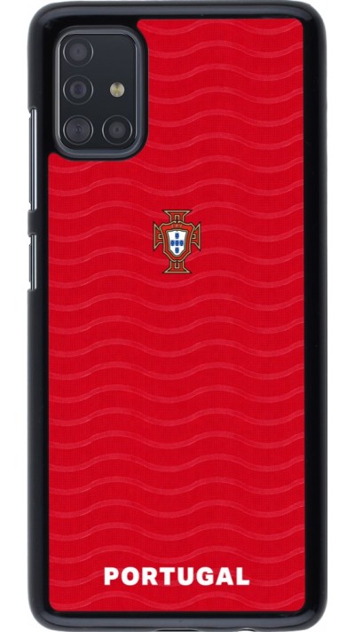 Samsung Galaxy A51 Case Hülle - Portugal 2026 personalisierbares Fussballtrikot