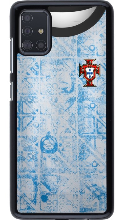 Samsung Galaxy A51 Case Hülle - Portugal Away personalisierbares Fussballtrikot
