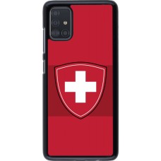 Samsung Galaxy A51 Case Hülle - Hockey World Championship Ecusson Suisse