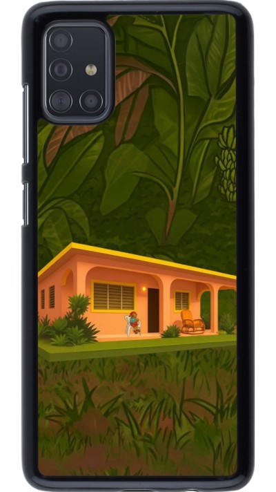 Samsung Galaxy A51 Case Hülle - Benitos house DTMF