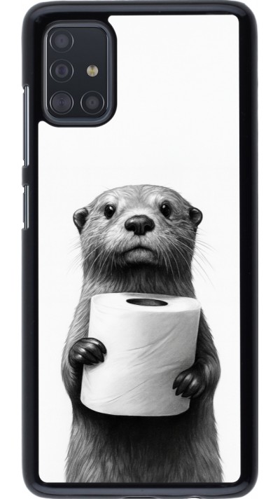 Samsung Galaxy A51 Case Hülle - Otter Toilettenpapier