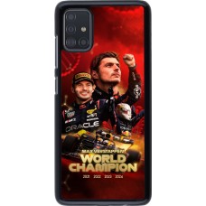 Samsung Galaxy A51 Case Hülle - Max Verstappen Champion 2023