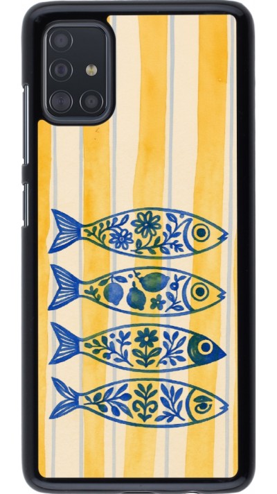Samsung Galaxy A51 Case Hülle - Portuguese fish 2026