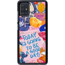 Samsung Galaxy A51 Case Hülle - Preppy Today is Going to be a good day