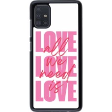 Samsung Galaxy A51 Case Hülle - Saint Valentines Day 26 Love all we need is