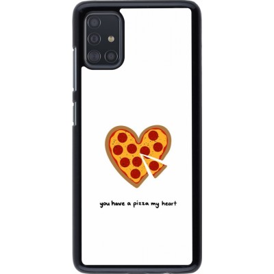 Samsung Galaxy A51 Case Hülle - Saint Valentines Day 26 You have my pizza heart