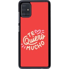Samsung Galaxy A51 Case Hülle - Saint Valentines Day 26 Te quiero mucho