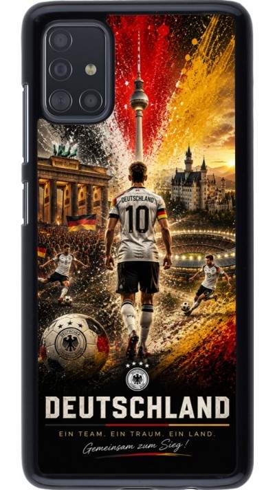 Coque Samsung Galaxy A51 - Football Allemagne splash 2026