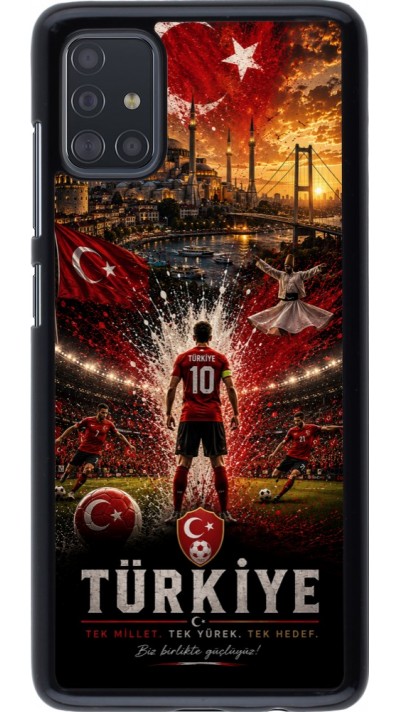 Coque Samsung Galaxy A51 - Football Turquie splash 2026
