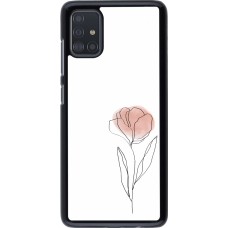 Samsung Galaxy A51 Case Hülle - Spring 23 minimalist flower