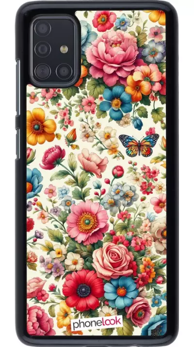 Samsung Galaxy A51 Case Hülle - Spring 25 fruehling bluetend