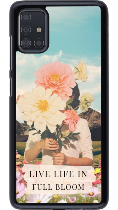 Samsung Galaxy A51 Case Hülle - Live life in full moon Spring 2026