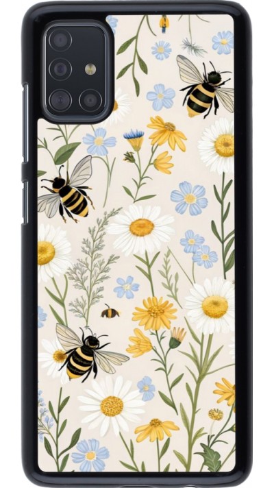 Samsung Galaxy A51 Case Hülle - Pattern bees Spring 2026