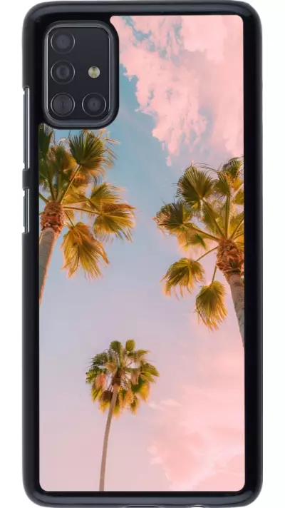Samsung Galaxy A51 Case Hülle - Summer 2025 Palmiers
