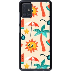 Samsung Galaxy A51 Case Hülle - Summer 2025 Pattern soleil