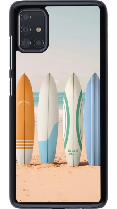Samsung Galaxy A51 Case Hülle - Summer surfboard 2025