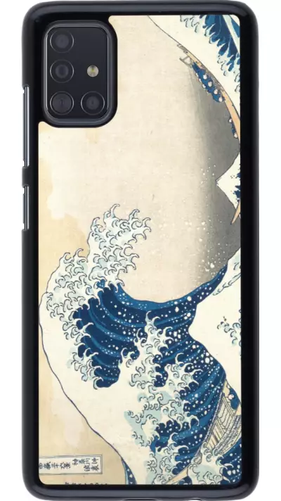 Samsung Galaxy A51 Case Hülle - Kunstbild - Die große Welle vor Kanagawa - Hokusai