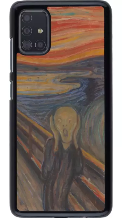 Samsung Galaxy A51 Case Hülle - Kunstbild - Der Schrei - Edvard Munch