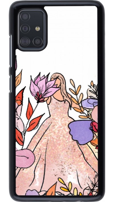 Samsung Galaxy A51 Case Hülle - Taylor Swift Sketch - White