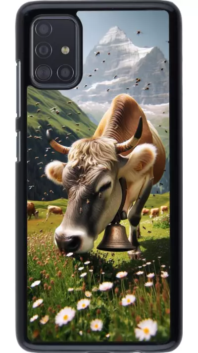 Samsung Galaxy A51 Case Hülle - Kuh Berg Wallis
