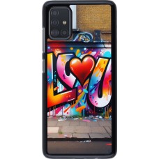 Samsung Galaxy A51 Case Hülle - Valentin 2025 Liebe U Tag