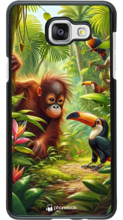 Samsung Galaxy A5 (2016) Case Hülle - Tropischer Dschungel Tayrona