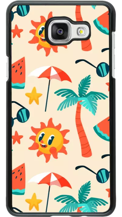 Samsung Galaxy A5 (2016) Case Hülle - Summer 2025 Pattern soleil