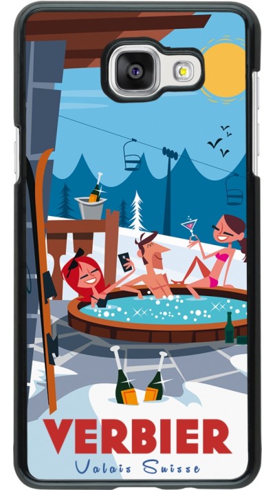 Samsung Galaxy A5 (2016) Case Hülle - Verbier Mountain Jacuzzi