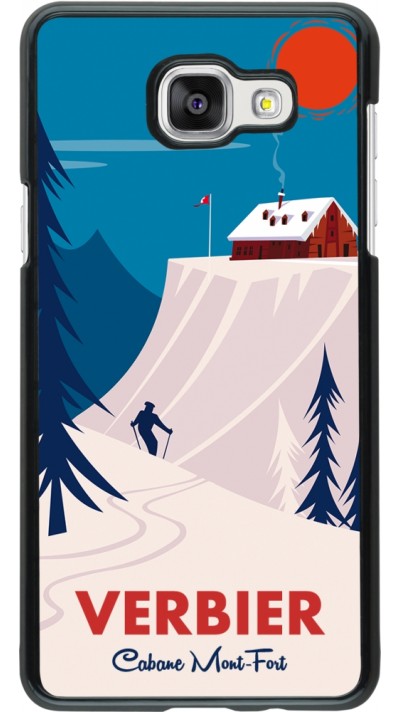 Samsung Galaxy A5 (2016) Case Hülle - Verbier Cabane Mont-Fort