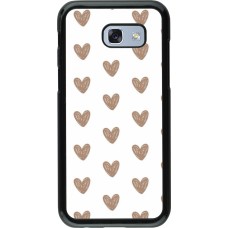 Samsung Galaxy A5 (2017) Case Hülle - Autumn 2024 brown hearts
