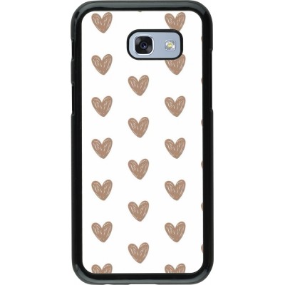 Samsung Galaxy A5 (2017) Case Hülle - Autumn 2024 brown hearts